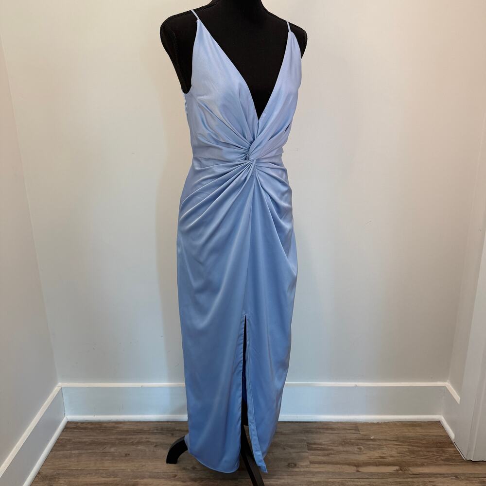 Abercrombie & Fitch Draped Twist-Front Maxi Dress… - image 3